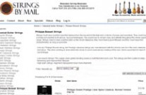 Strings by mail ( USA )