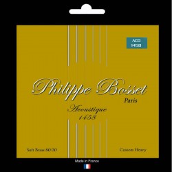 Jeu guitare folk soft brass 80/20  Medium heavy  14-58
