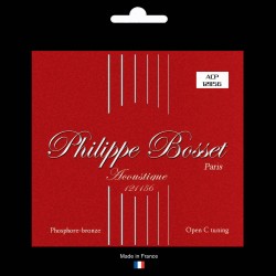 Jeu guitare folk 12 cordes  Coated phosphore-bronze Open Do 10-56