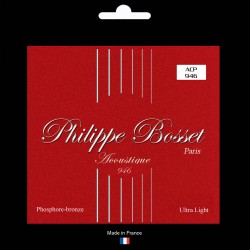 Jeu guitare folk coated Phosphore-bronze Ultra light 9-46
