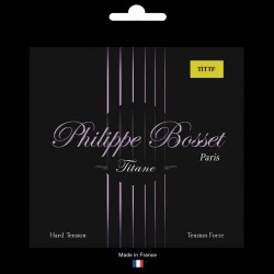 Jeu guitare classique nylon Titane  Tension forte