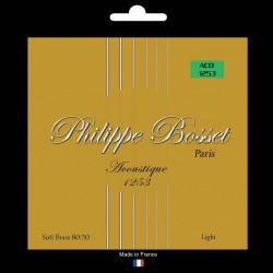 Jeu guitare folk soft brass 80/20  Light 12-53