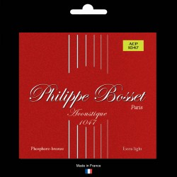 Jeu guitare folk coated Phosphore-bronze Extra light 10-47