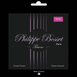 Jeu guitare classique nylon Titane  Tension normale