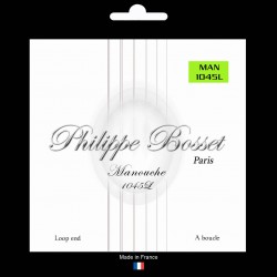 Jeu guitare Manouche à boucle 10-45 Tension normale