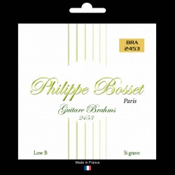 Jeu guitare Brahms 8 cordes nylon clair Low A