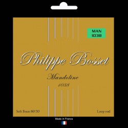 Jeu mandoline soft brass 80/20 Light