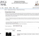 Strings by mail ( USA )
